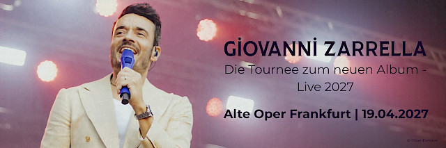 Tickets und Infos zu Giovanni Zarrella - Die Tour zum neuen Album