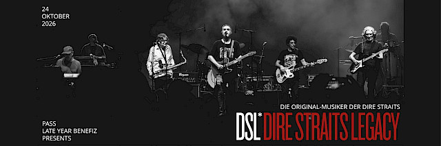 Tickets und Infos zu DSL*DIRE STRAITS LEGACY  Pass Late Year Benefiz
